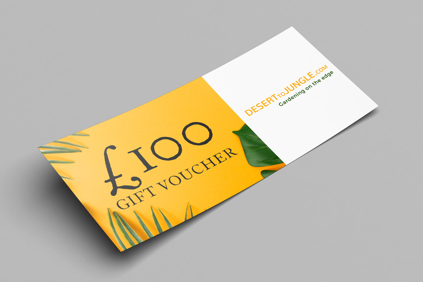 Desert to Jungle Gift Voucher
